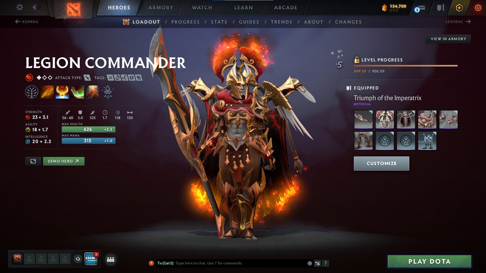 Archon V | MMR: 2852 - Behavior: 10998 - Communication: 10998