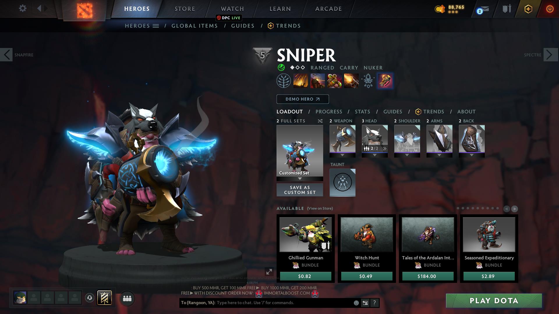 Ancient V | MMR: 4420 - Behavior: 10000