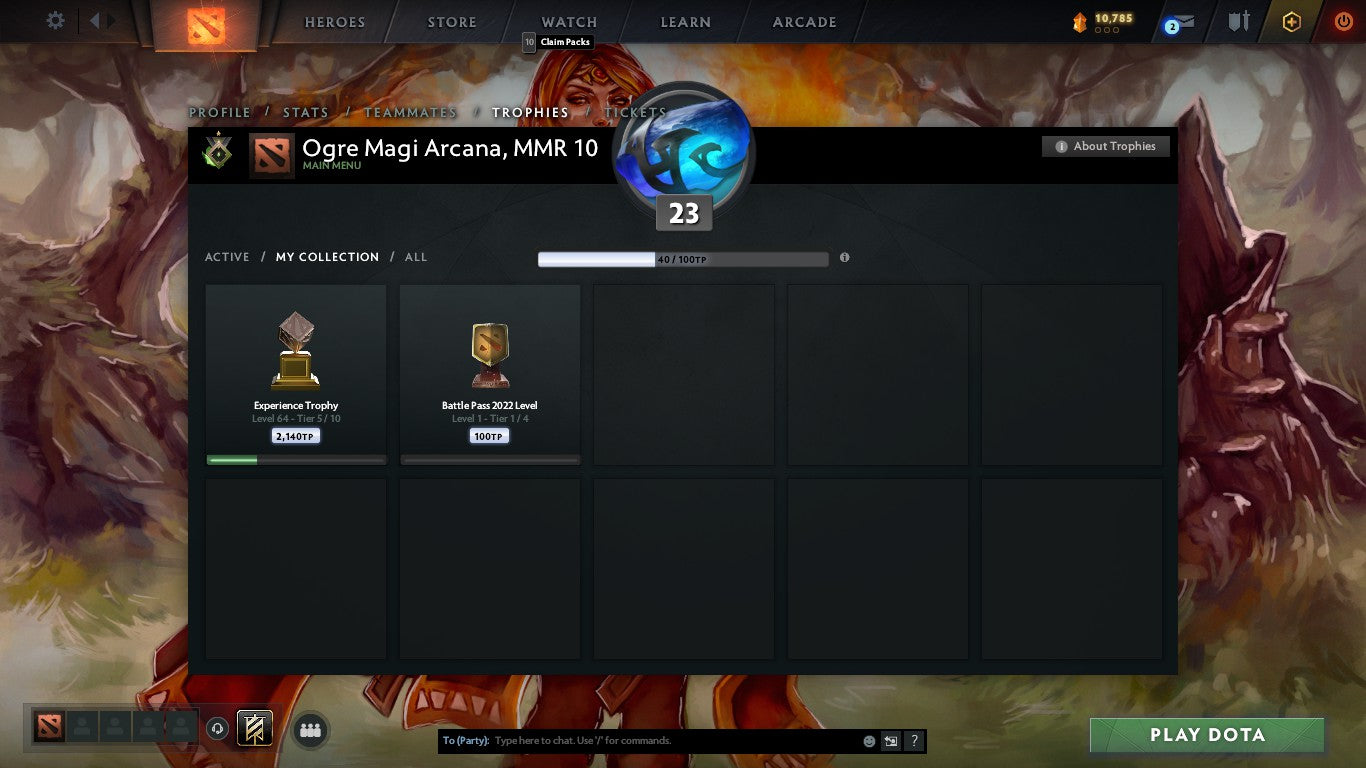 Herald I | MMR: 10 - Behavior: 10000