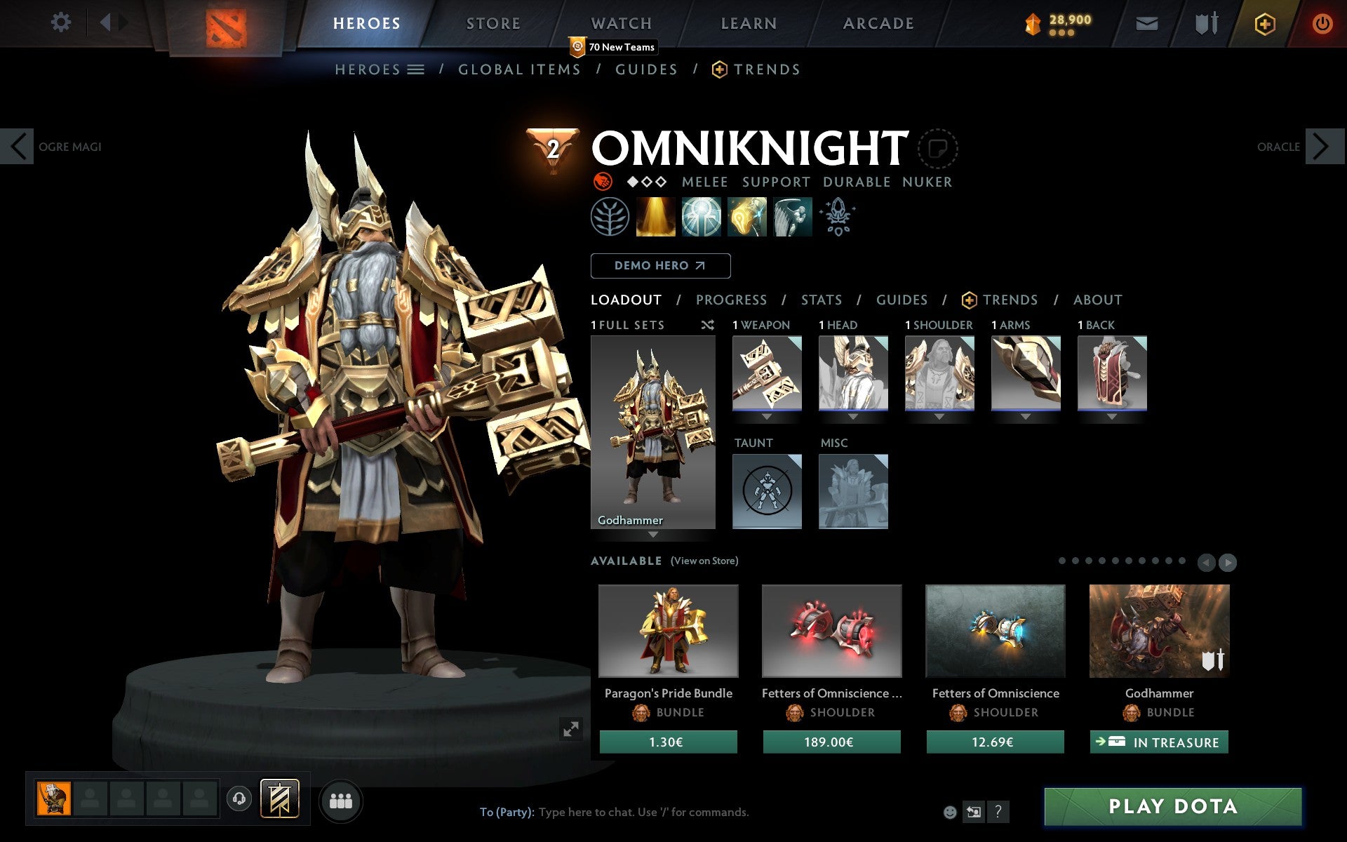 Herald I | MMR: 1 - Behavior: 10000