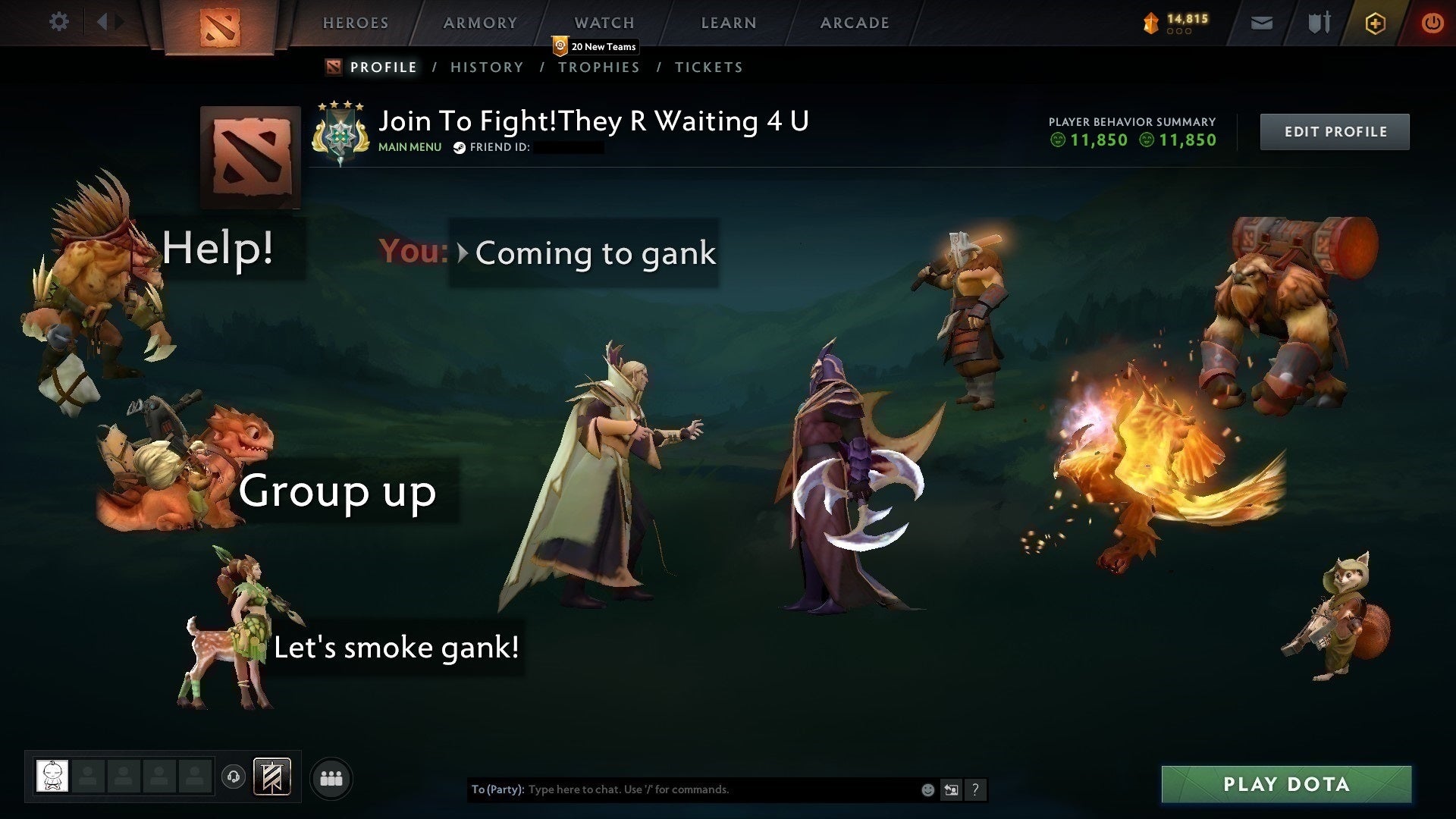 Archon IV | MMR: 2716 - Behavior: 11850 - Communication: 11850