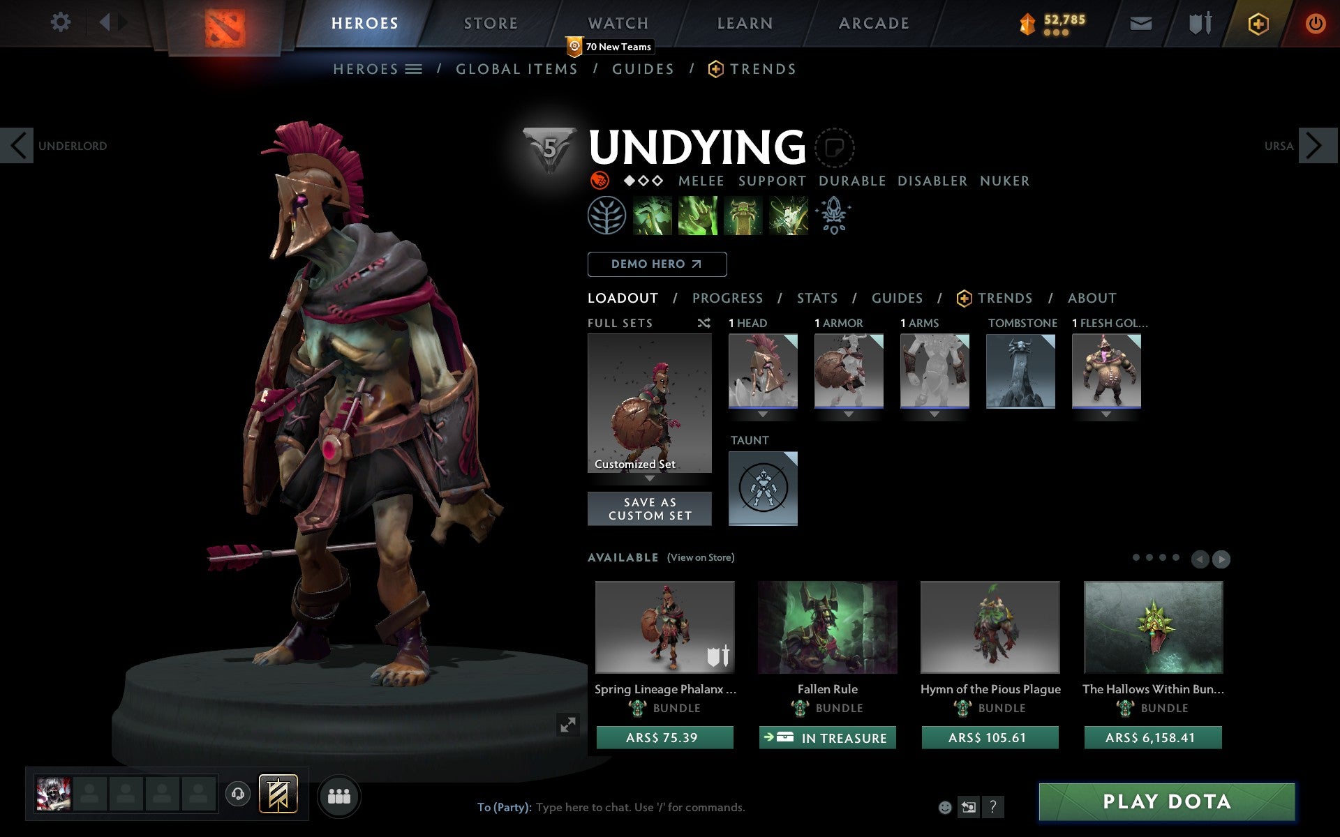 Ancient V | MMR: 4483 - Behavior: 9673