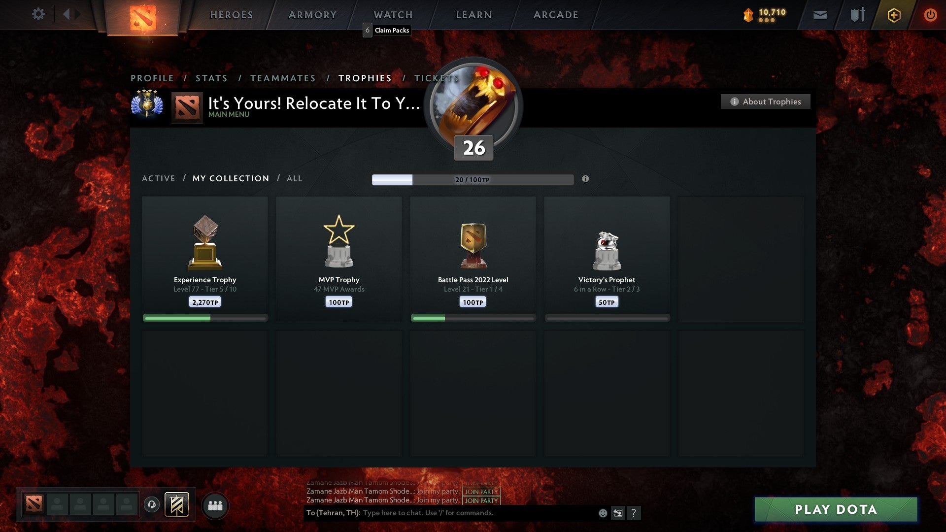 Divine IV | MMR: 5291 - Behavior: 10348 - Communication: 10348