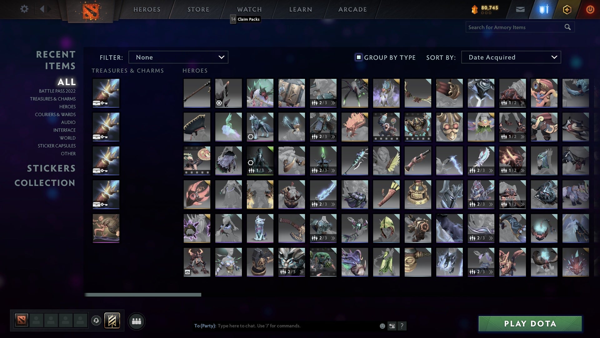 Ancient I | MMR: 3740 - Behavior: 9925