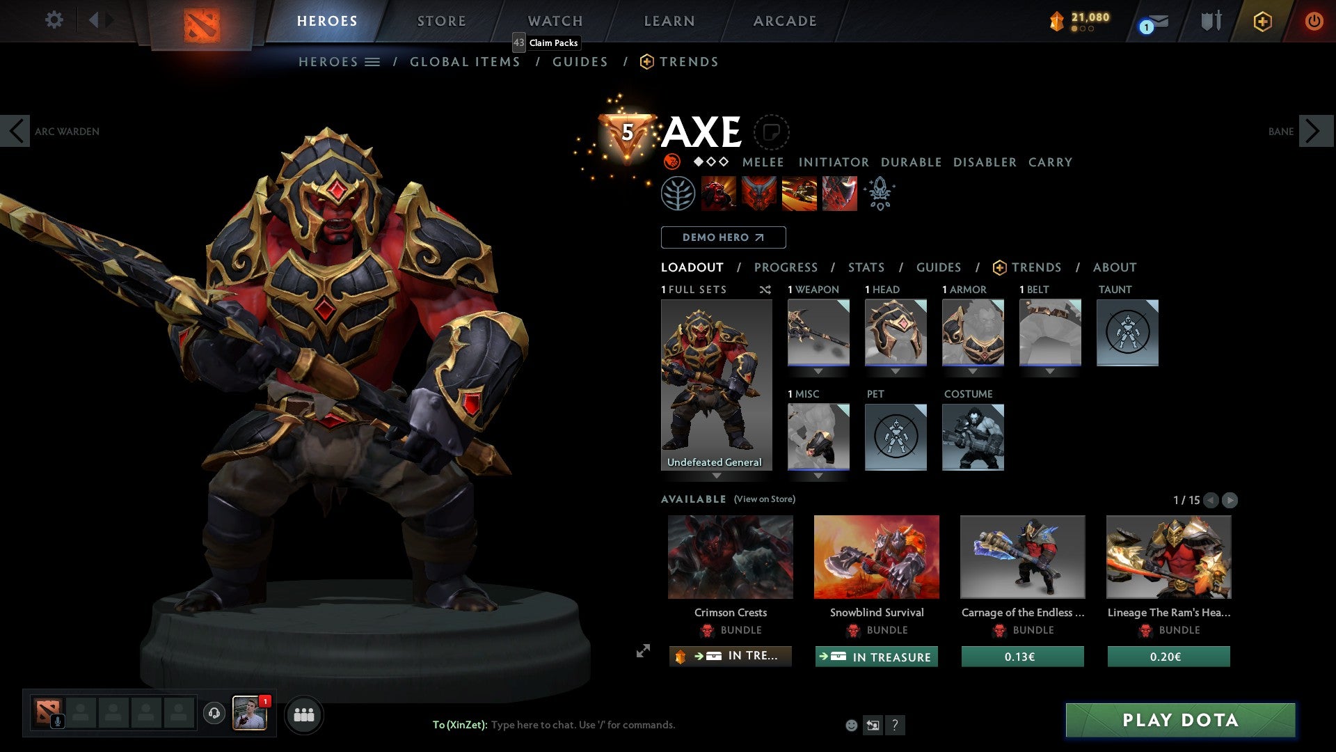 Ancient I | MMR: 3857 - Behavior: 9760