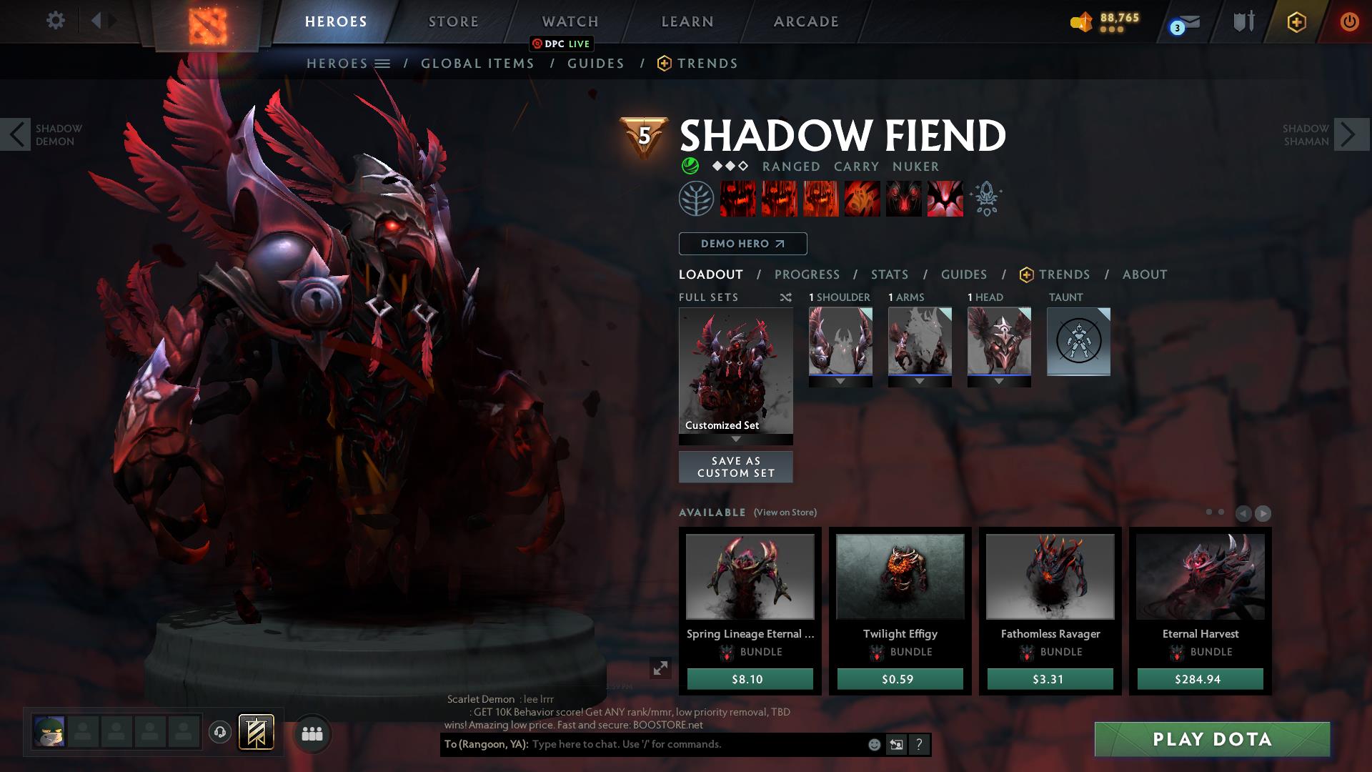 Ancient V | MMR: 4420 - Behavior: 10000