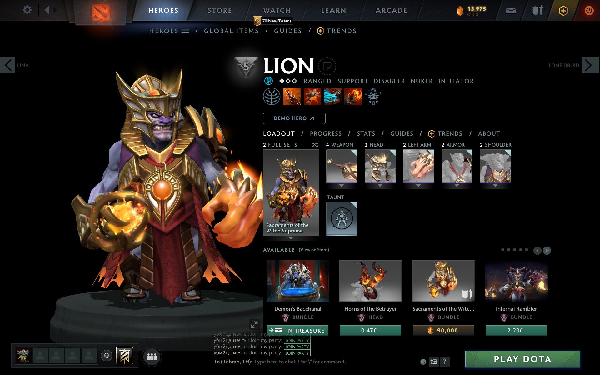 Archon V | MMR: 2782 - Behavior: 9800