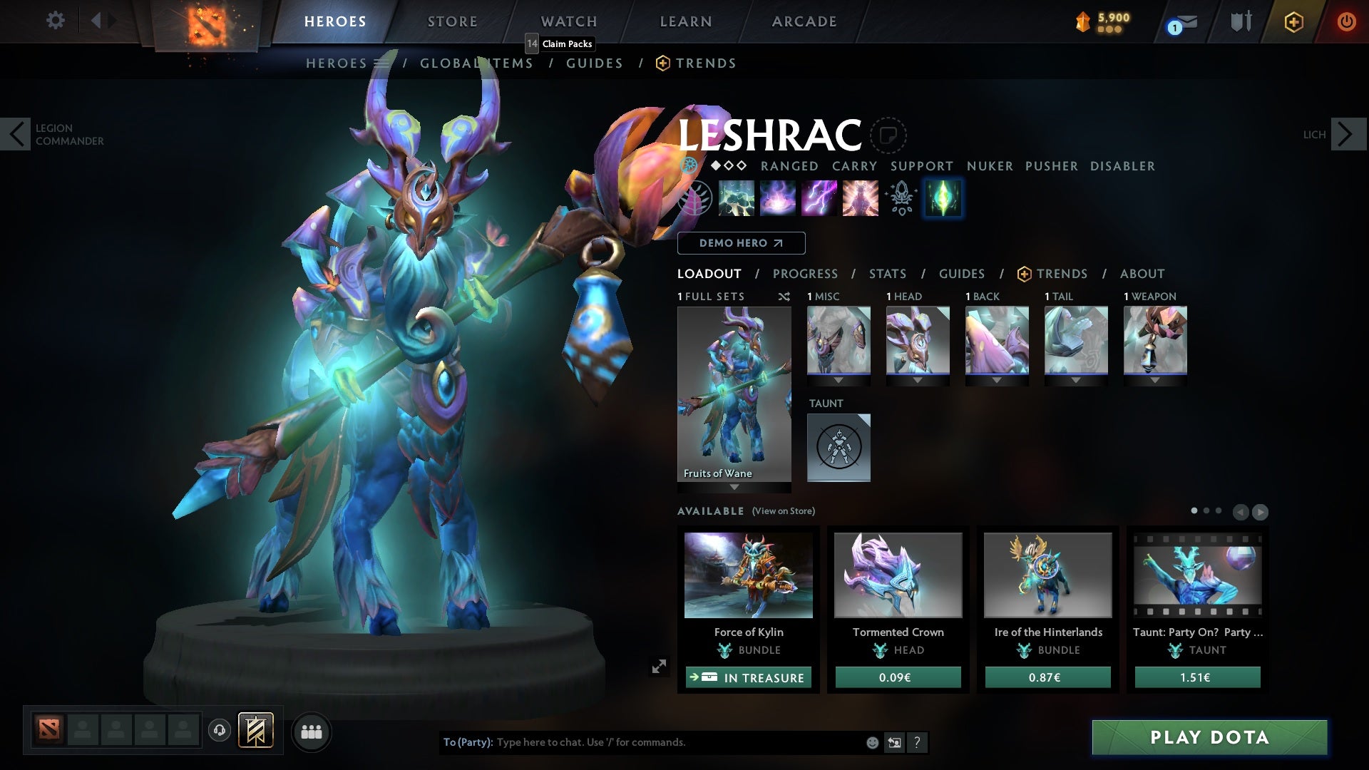 Herald I | MMR: 10 - Behavior: 10000