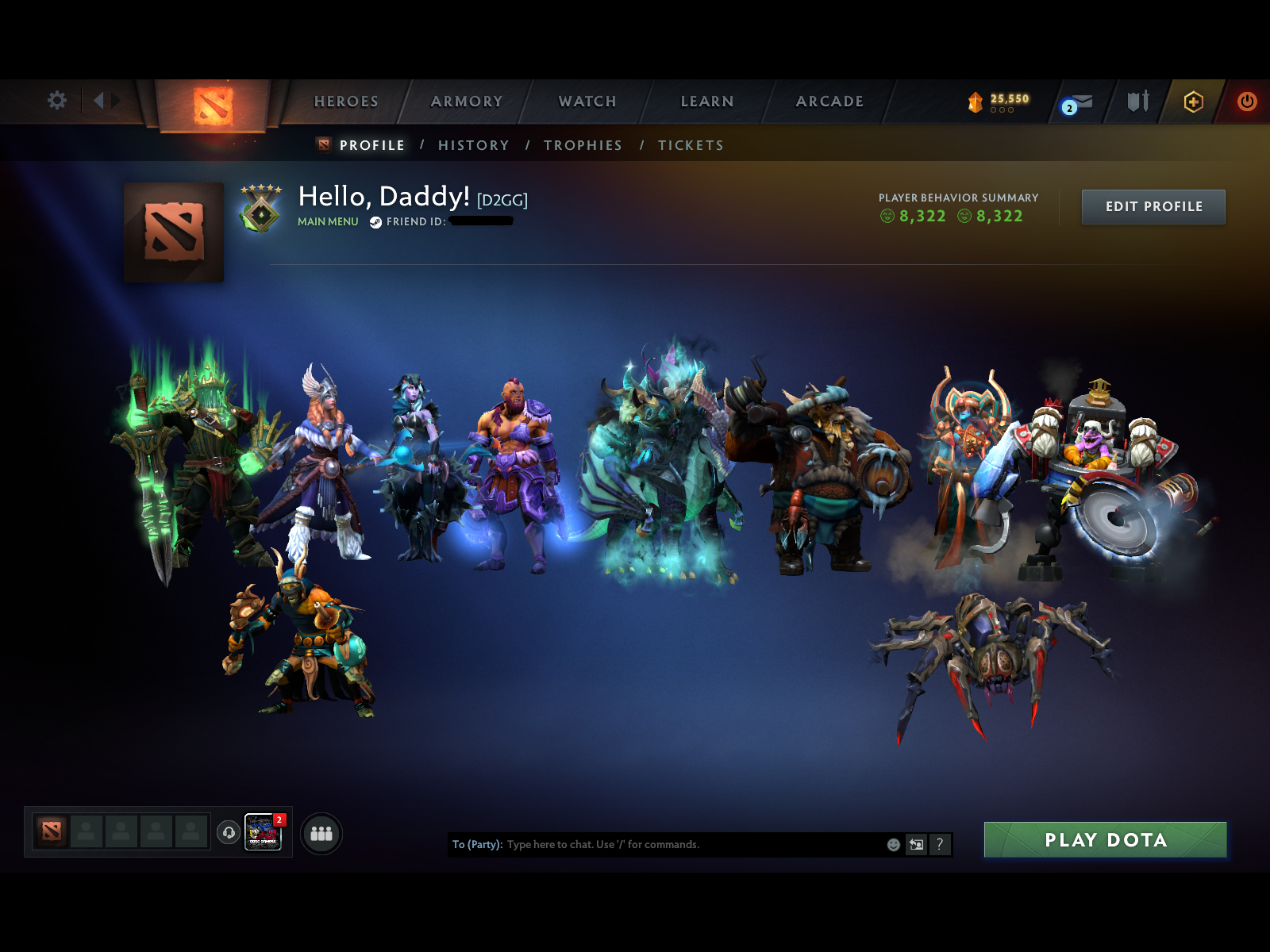 Herald V | MMR: 562 - Behavior: 8322 - Communication: 8322