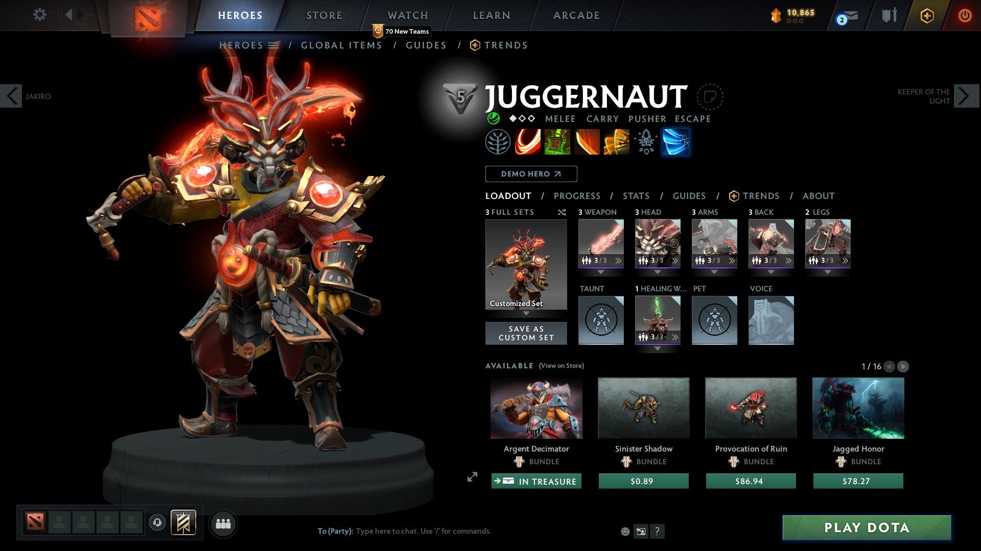 Legend I | MMR: 3158 - Behavior: 10000