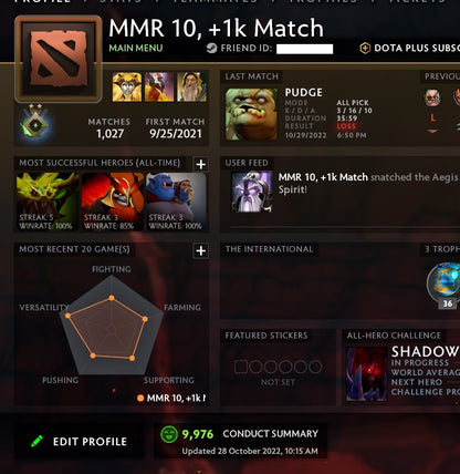 Héraut II | MMR : 10 - Comportement : 9976 