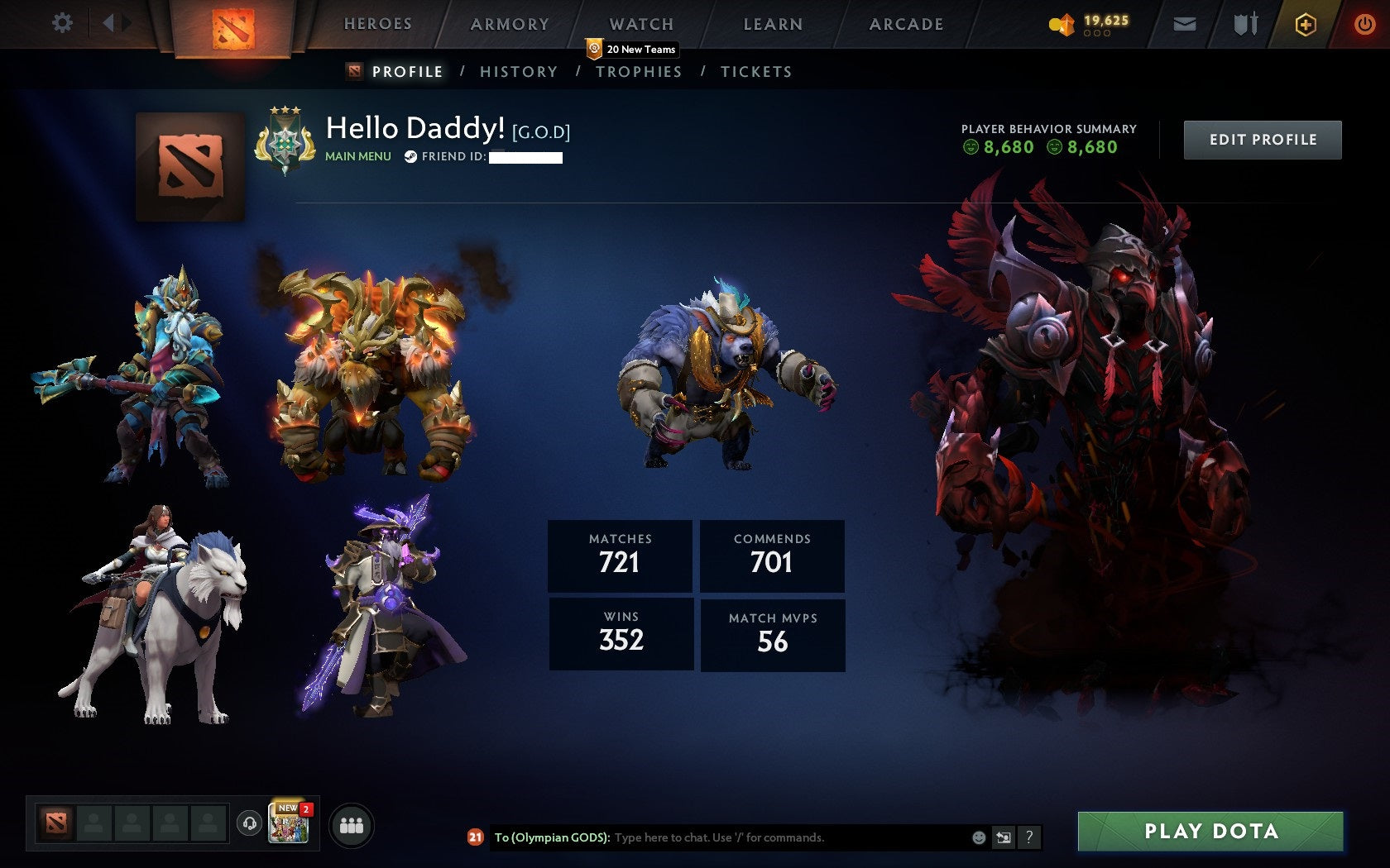 Archon III | MMR: 2560 - Behavior: 8680 - Communication: 8680