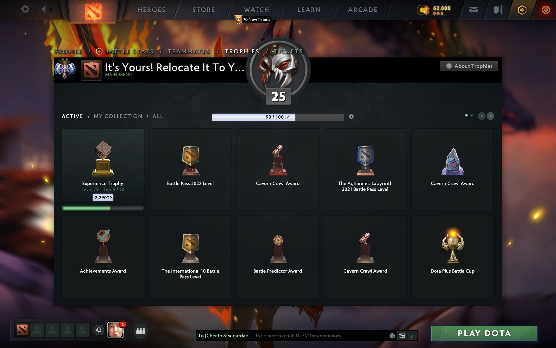 Ancient II | MMR: 3982 - Behavior: 9950