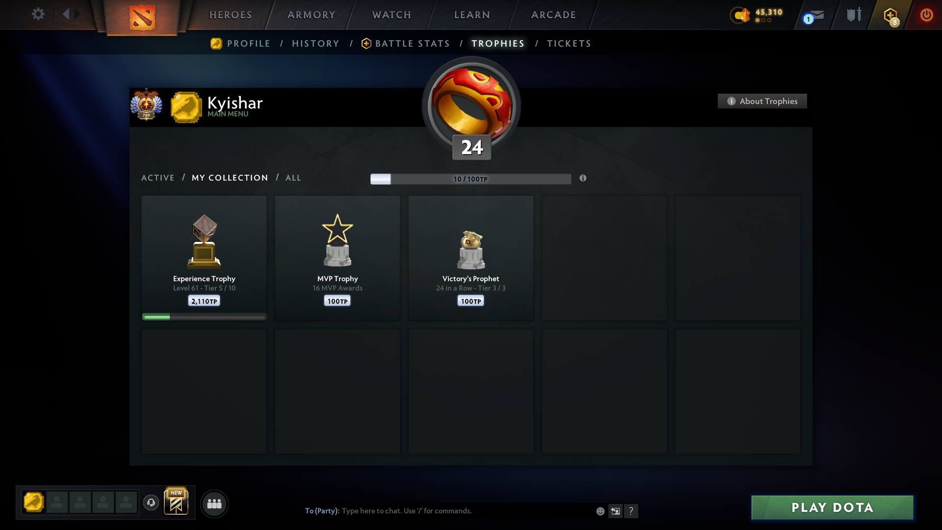 Immortal [Leaderboard] | MMR: 9065 - Behavior: 11100 - Communication: 11100