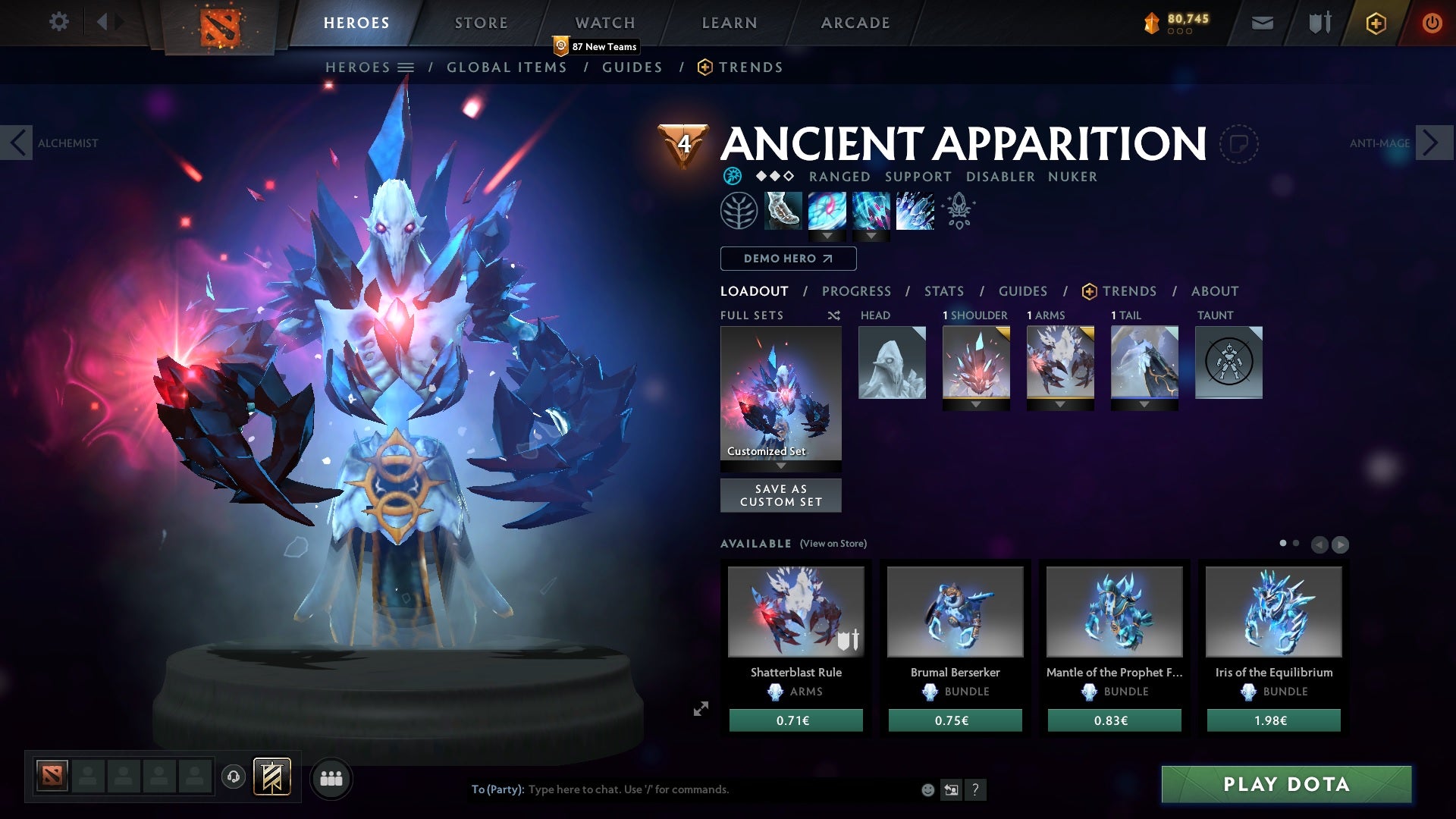 Ancient I | MMR: 3740 - Behavior: 9925
