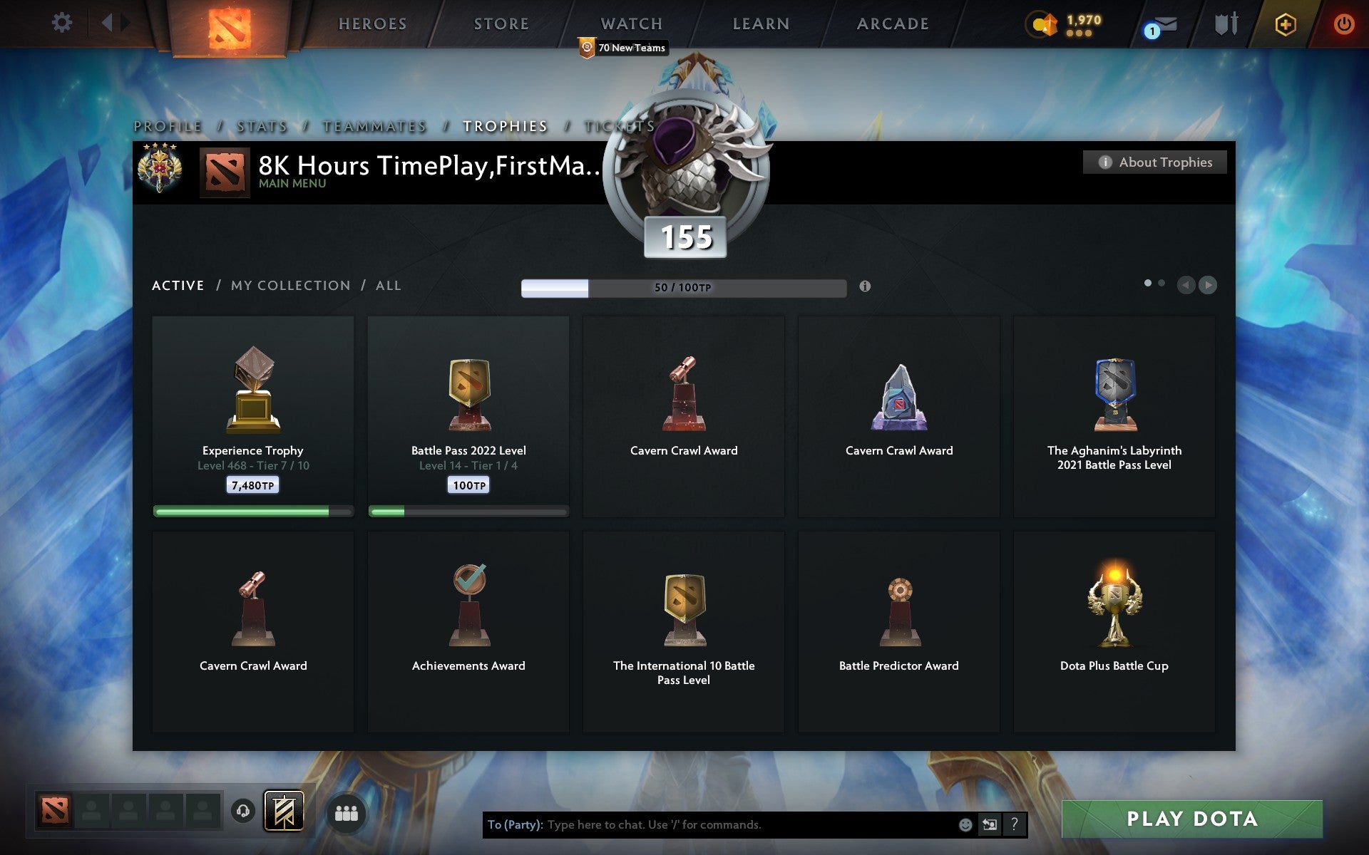 Legend IV | MMR: 3606 - Behavior: 9280