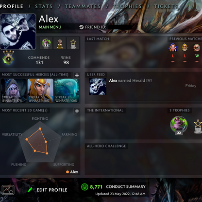 Héraut IV | MMR : 490 - Comportement : 8771