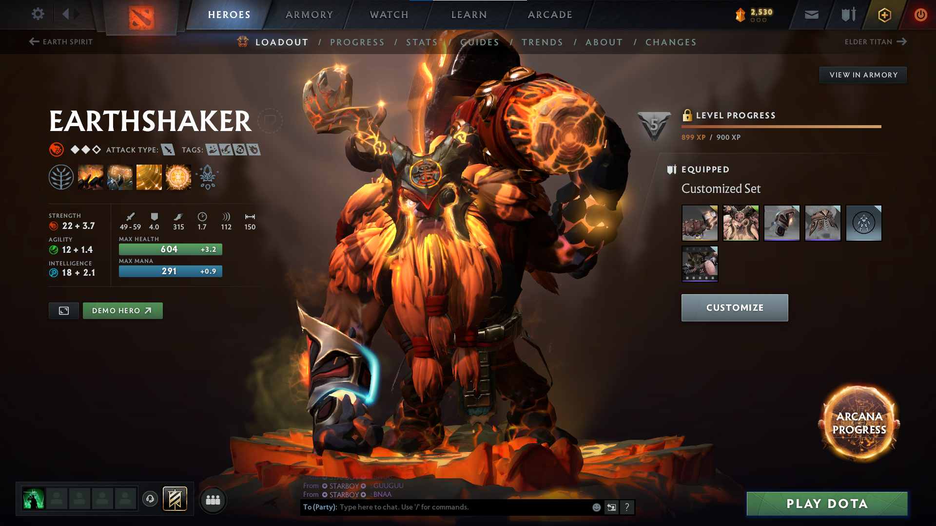 Divine IV | MMR: 5305 - Behavior: 9465 - Communication: 9465