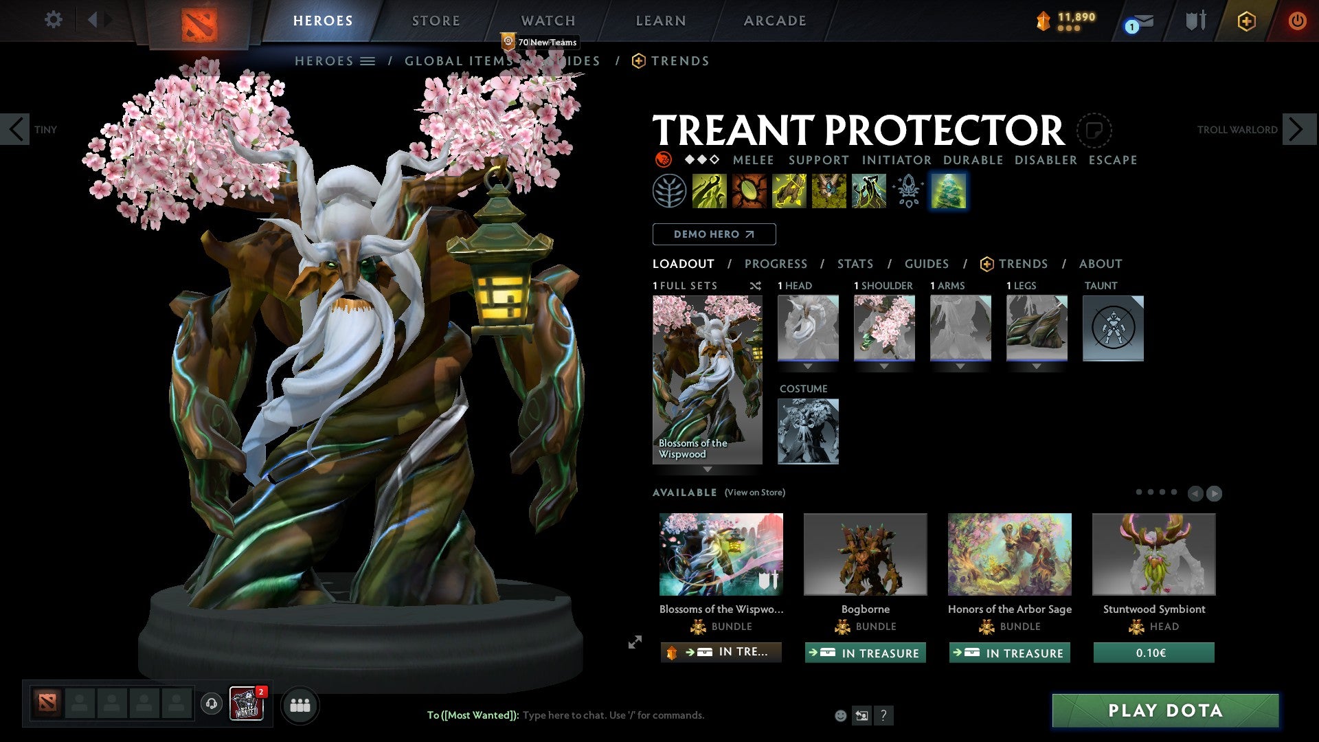 Ancient I | MMR: 3910 - Behavior: 10000