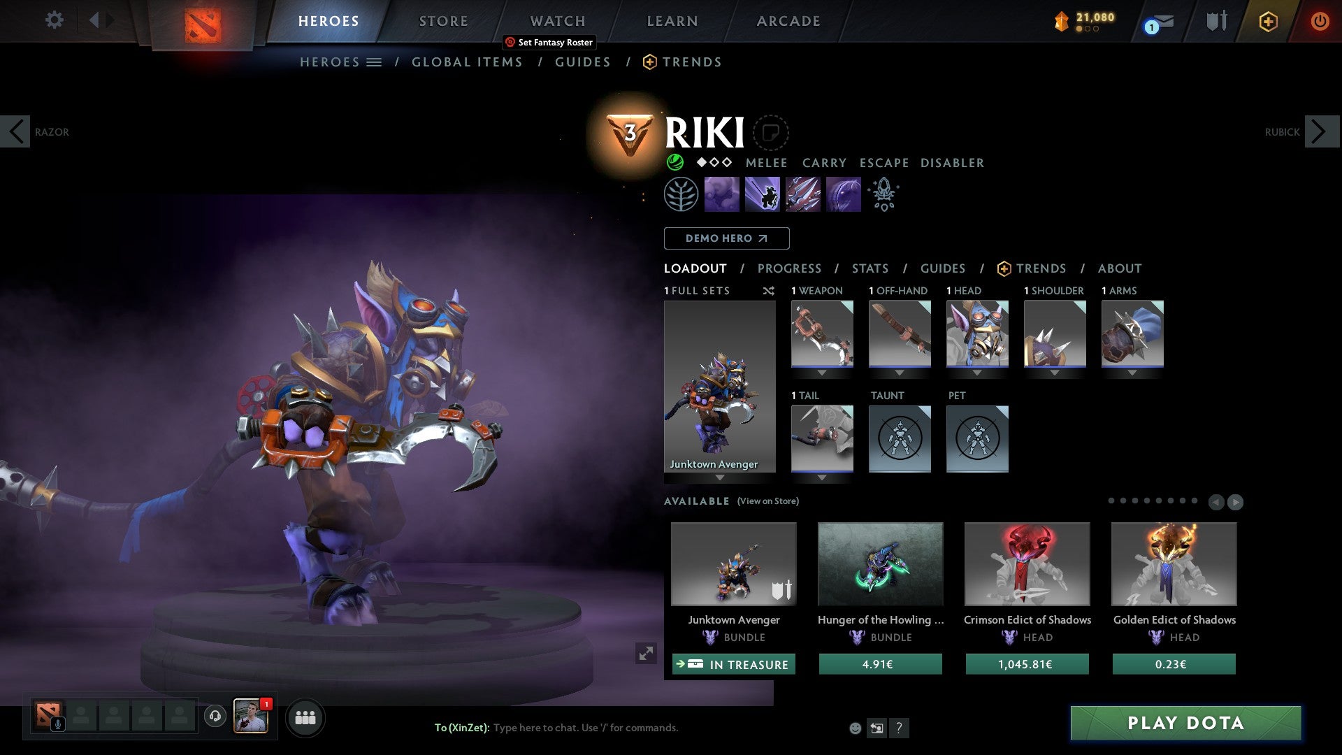 Ancient I | MMR: 3857 - Behavior: 9760