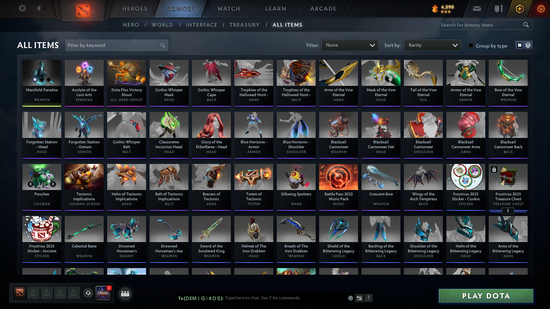 Legend III | MMR: 3476 - Behavior: 9060 - Communication: 10060