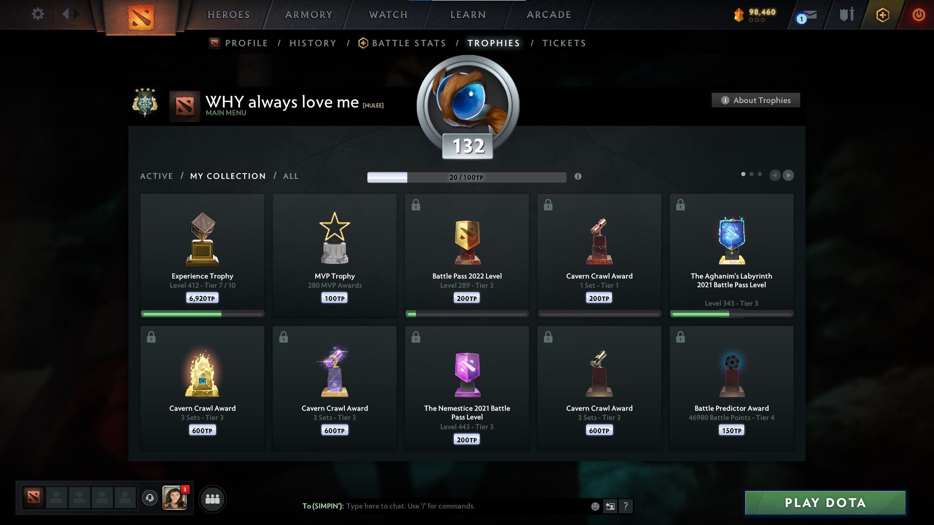 Archon IV | MMR: 2782 - Behavior: 11757 - Communication: 11757