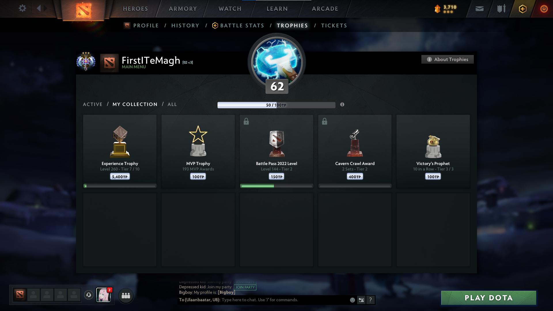 Ancient III | MMR: 4102 - Behavior: 11538 - Communication: 9488