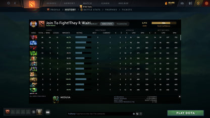 Immortal | MMR: 6914 - Behavior: 11469 - Communication: 11469