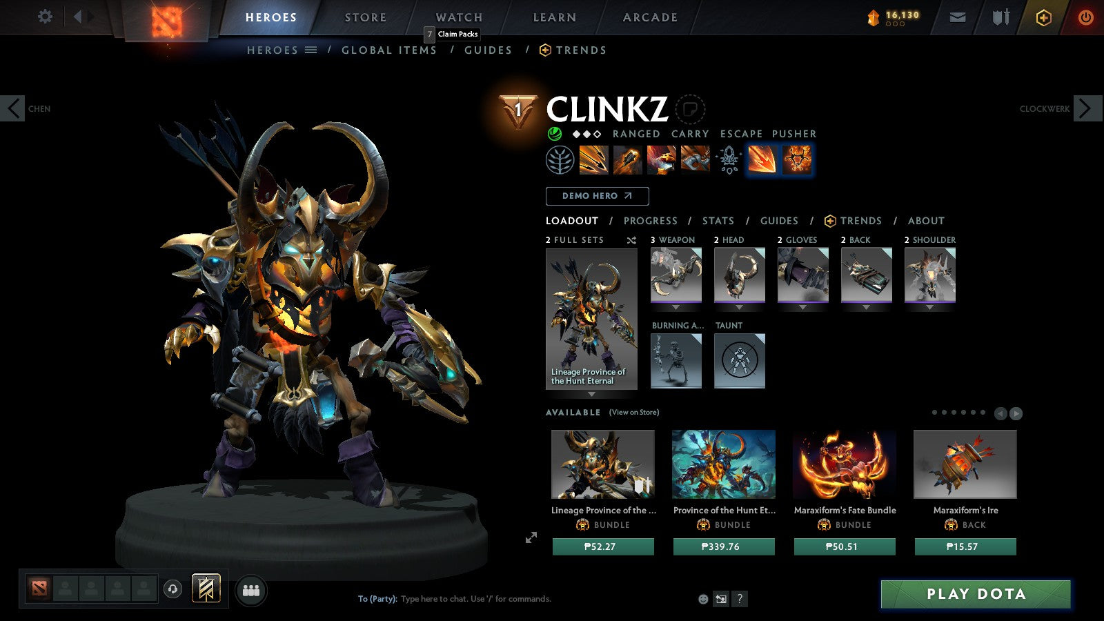 Ancient II | MMR: 3948 - Behavior: 10000