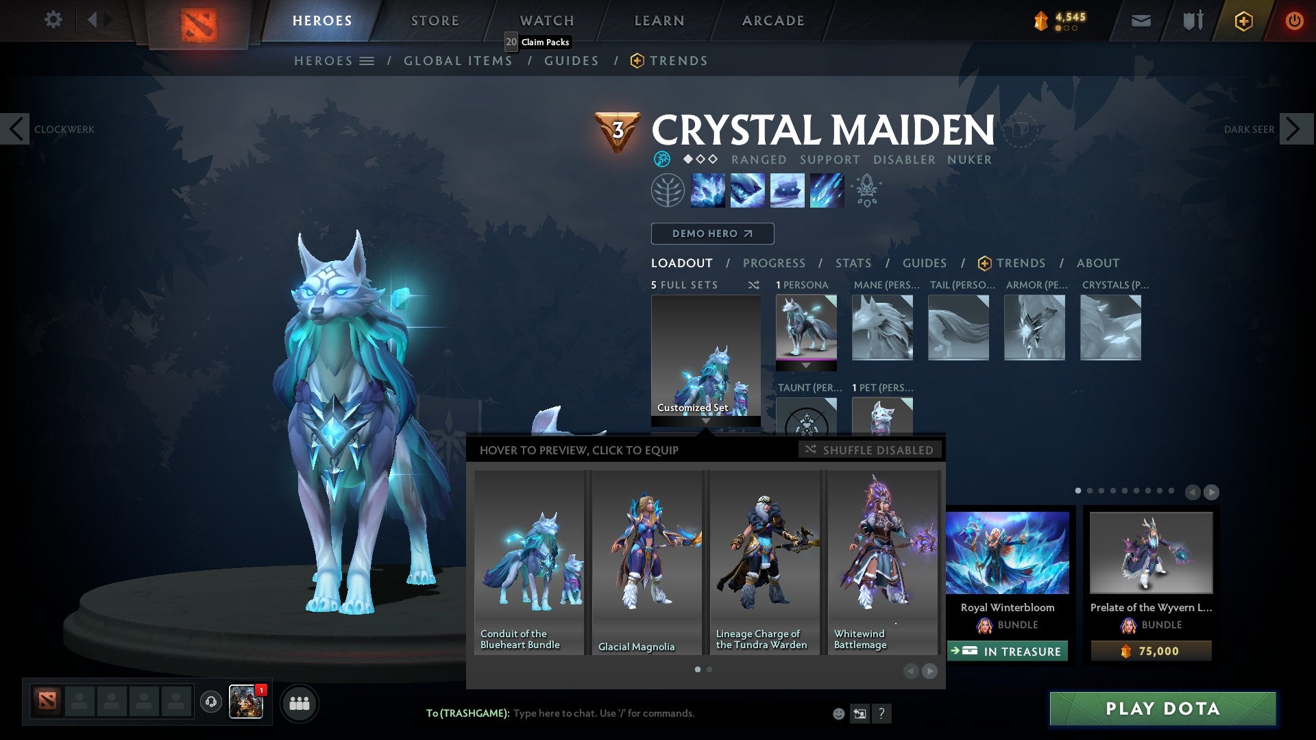 Divine V | MMR: 5460 - Behavior: 10000