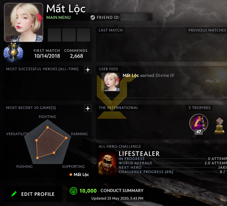 Divine II | MMR: 4830 - Behavior: 10000