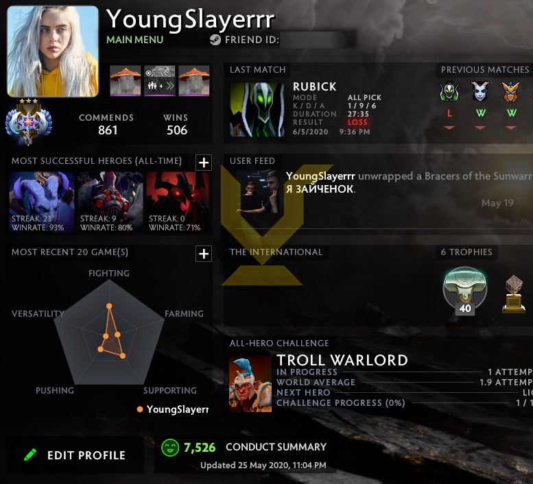 Ancient III | MMR: 4120 - Behavior: 7526