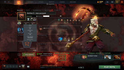 Archon V | MMR: 2950 - Behavior: 9815