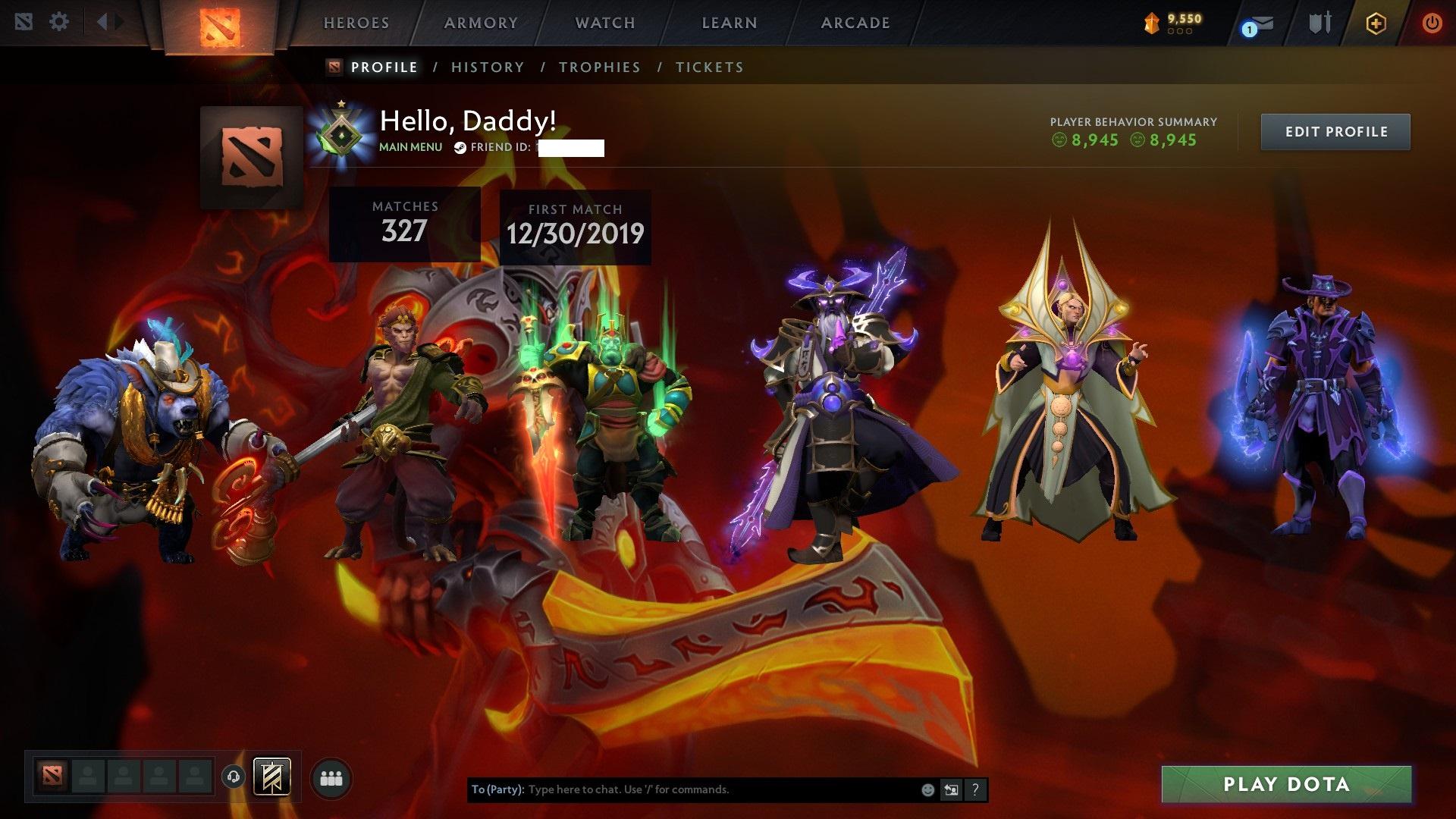 Herald I | MMR: 1 - Behavior: 8945 - Communication: 8945