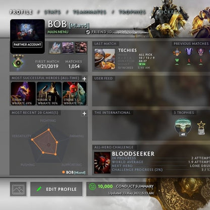 Herald IV | MMR: 510 - Behavior: 10000