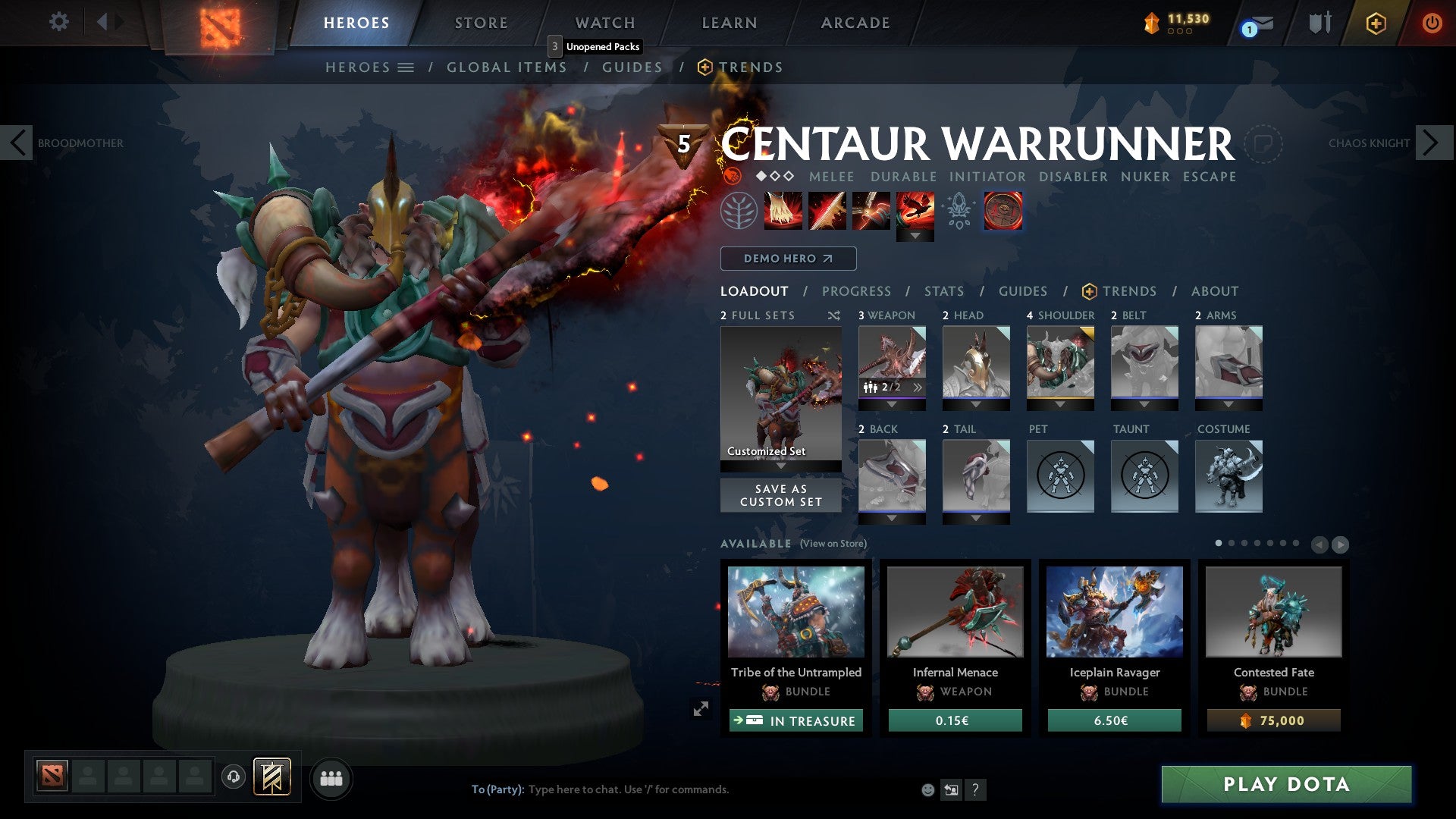 Ancient I | MMR: 3870 - Behavior: 9390