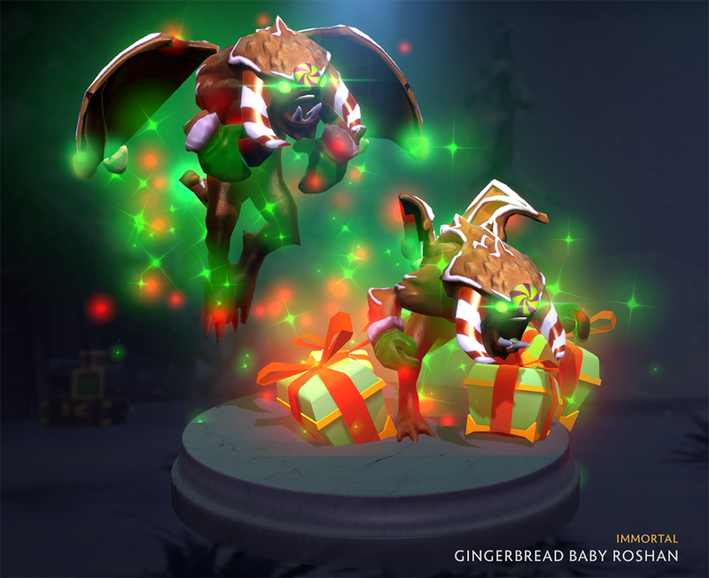 Gingerbread Baby Roshan – VikingDOTA