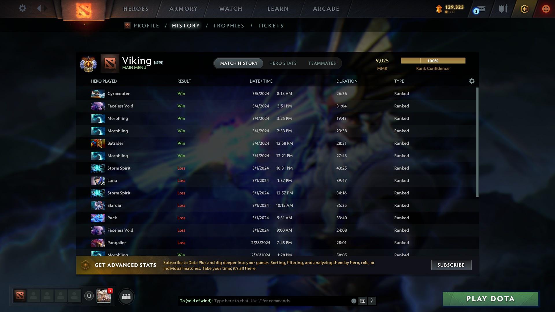 Immortal [Leaderboard] | MMR: 9025 - Behavior: 9825 - Communication: 9825
