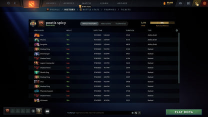 Legend V | MMR: 3610 - Behavior: 11225 - Communication: 11225