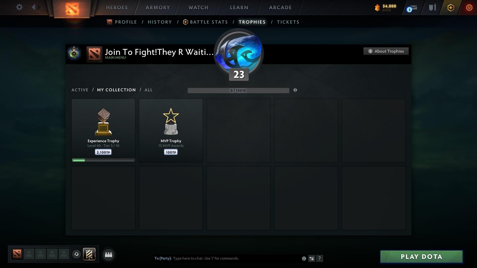 Herald I | MMR: 1 - Behavior: 8365 - Communication: 8365