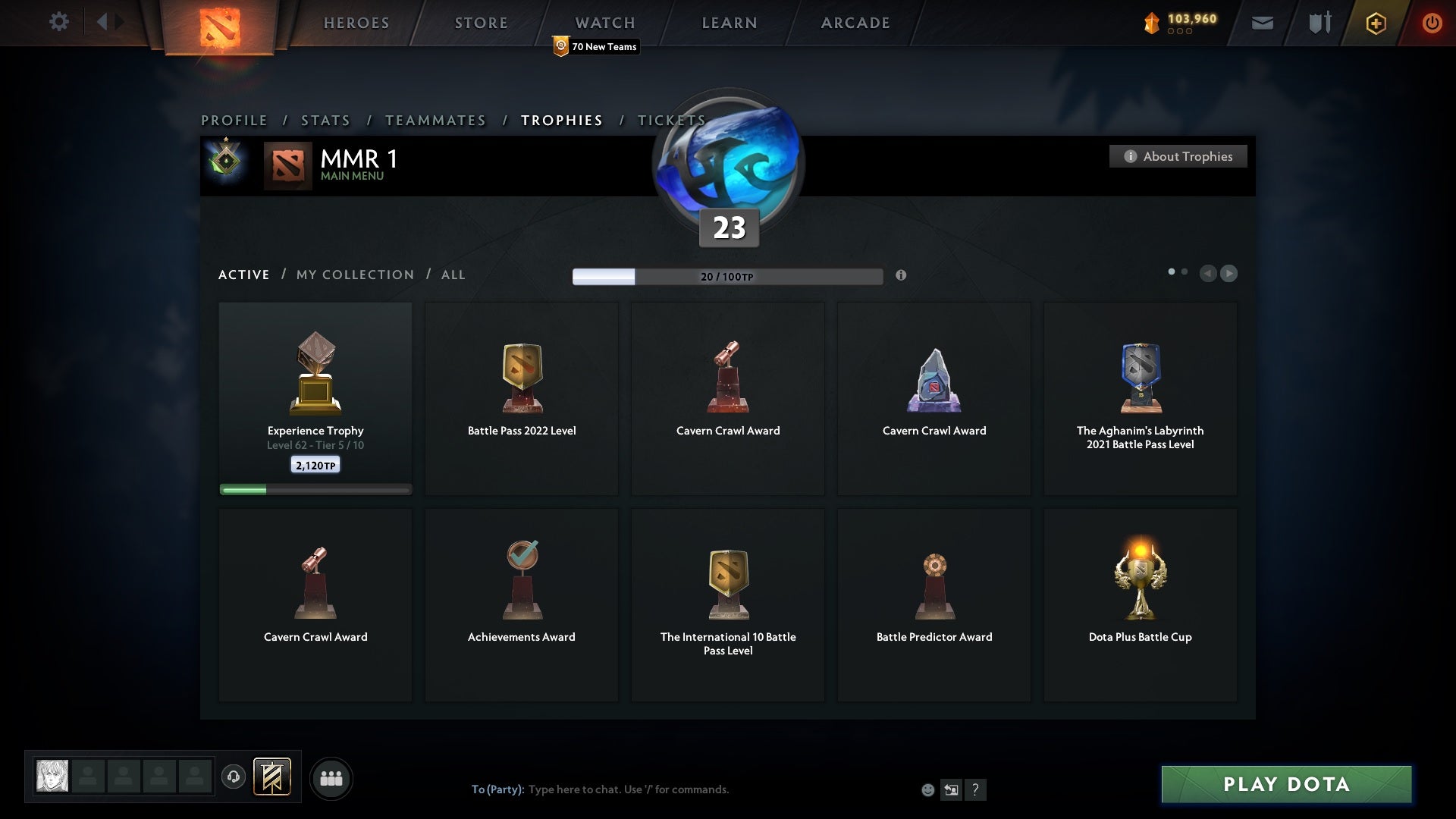 Herald I | MMR: 1 - Behavior: 9594