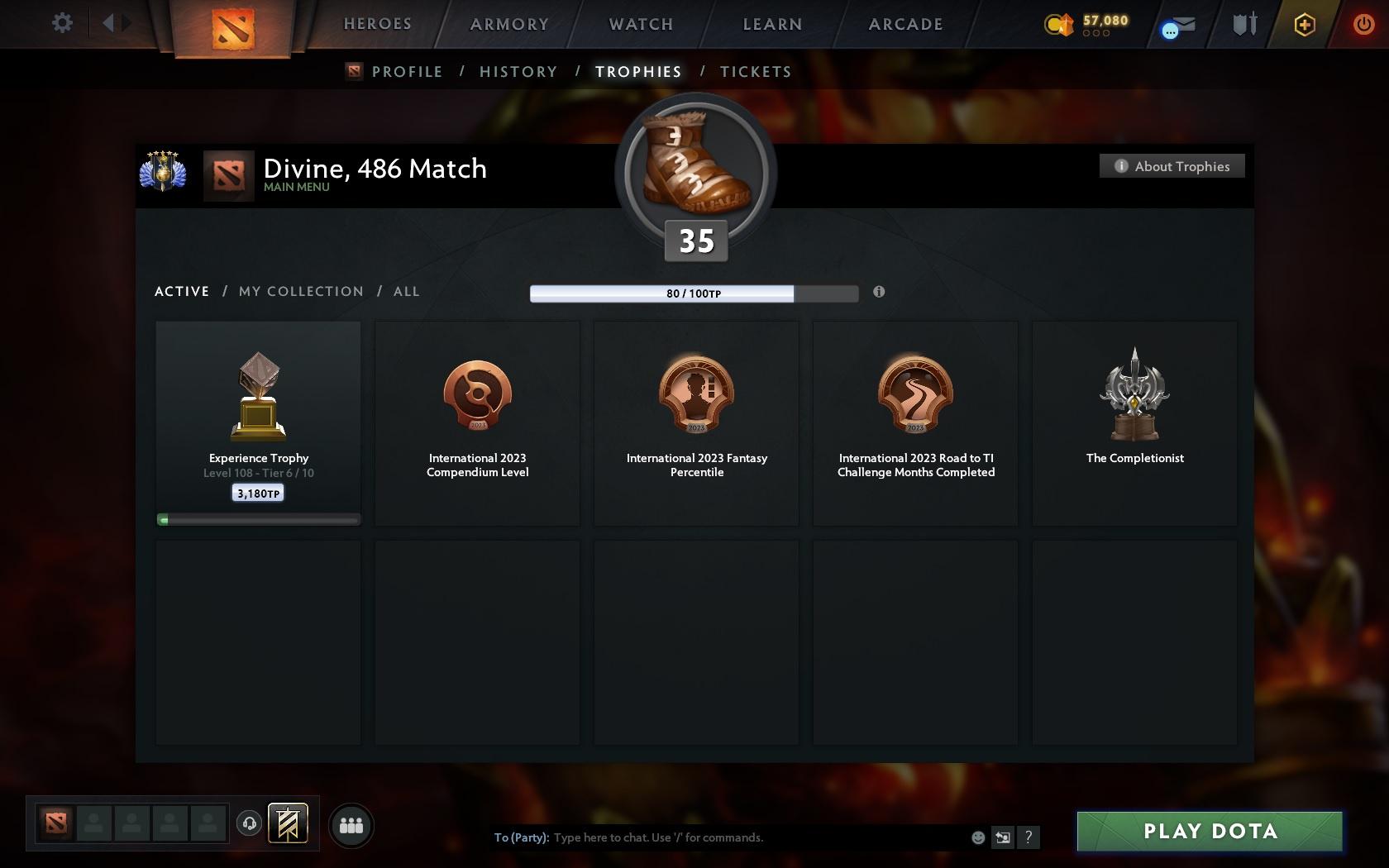 Divine V | MMR: 5293 - Behavior: 8140 - Communication: 9721