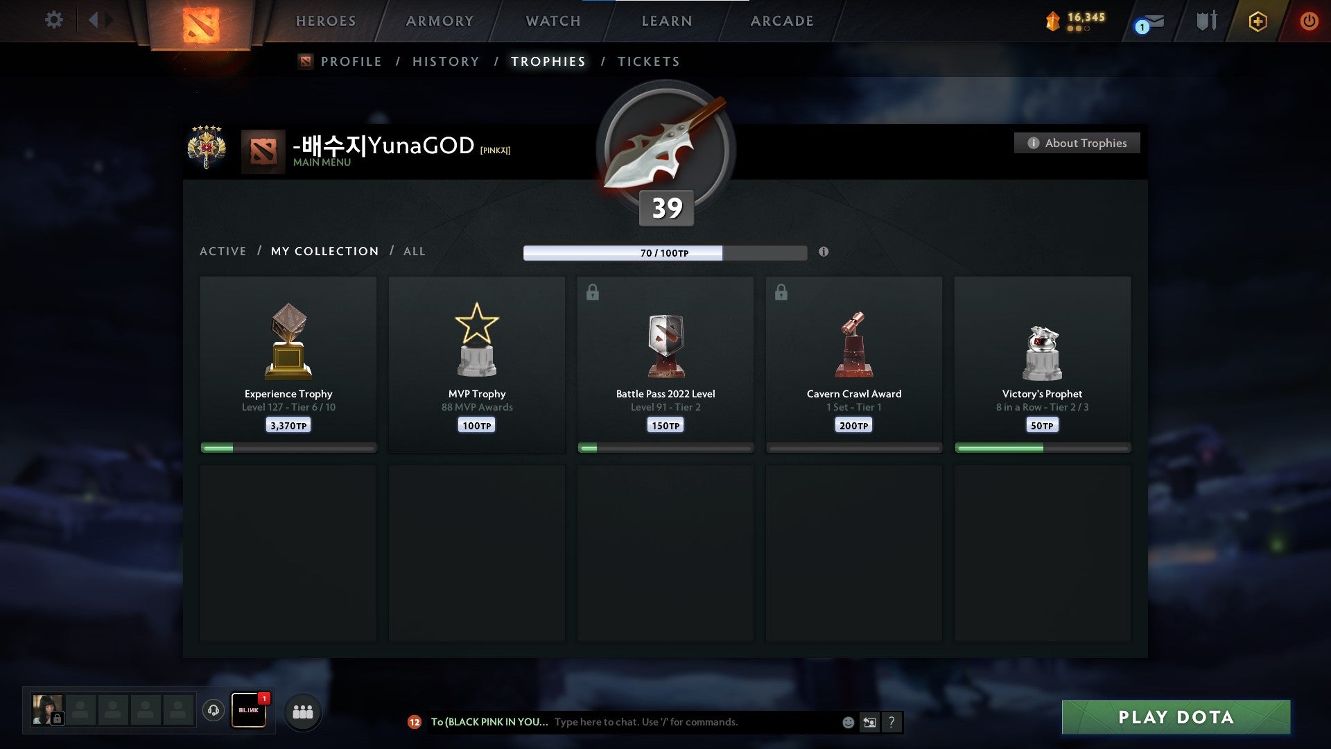 Legend V | MMR: 3698 - Behavior: 7735 - Communication: 9934