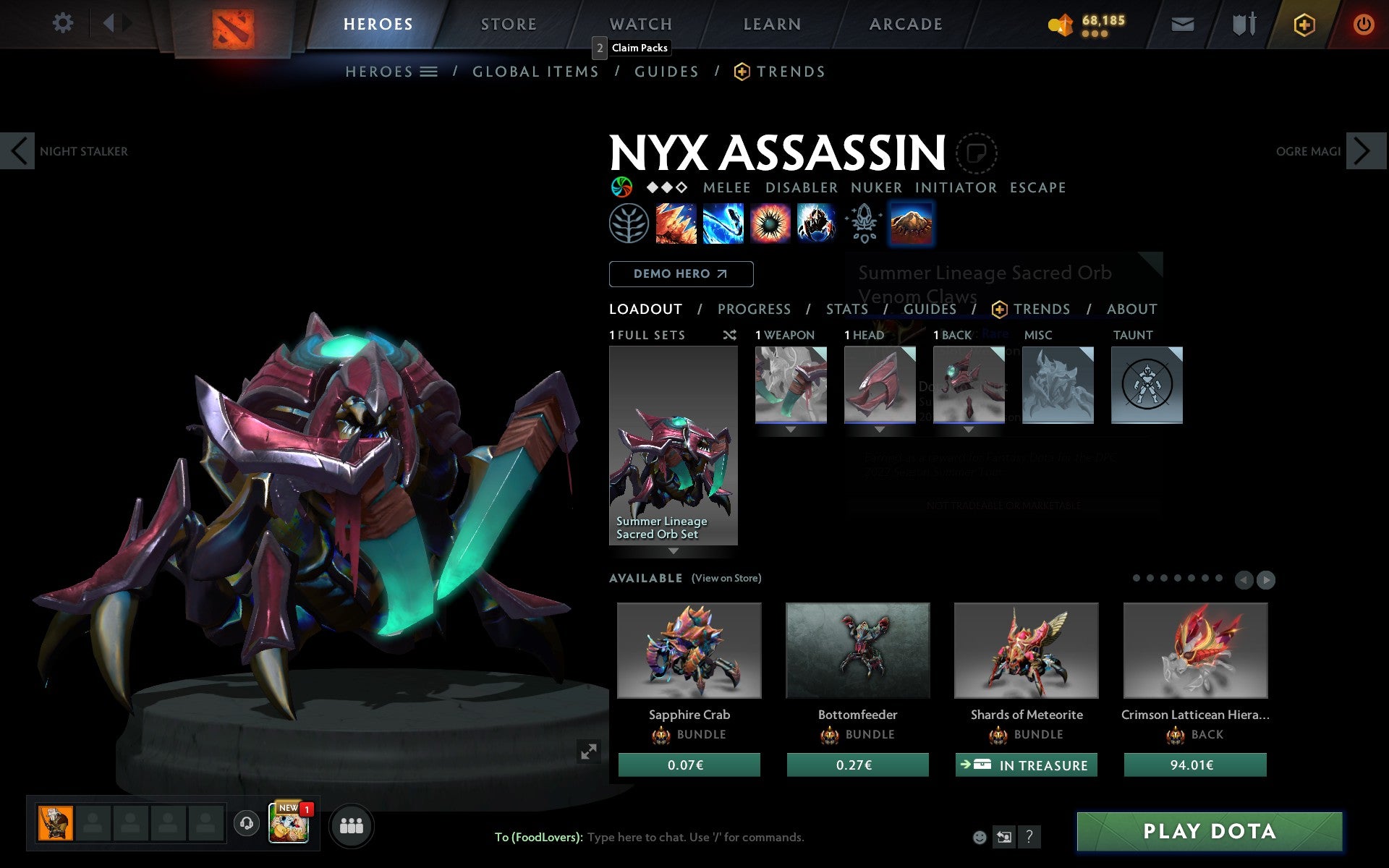 Herald I | MMR: 121 - Behavior: 9298