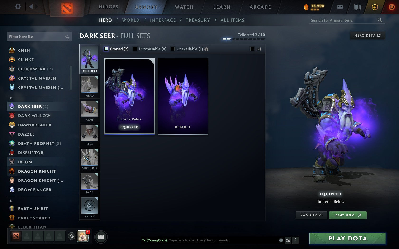 Legend IV | MMR: 3684 - Behavior: 10163 - Communication: 9240