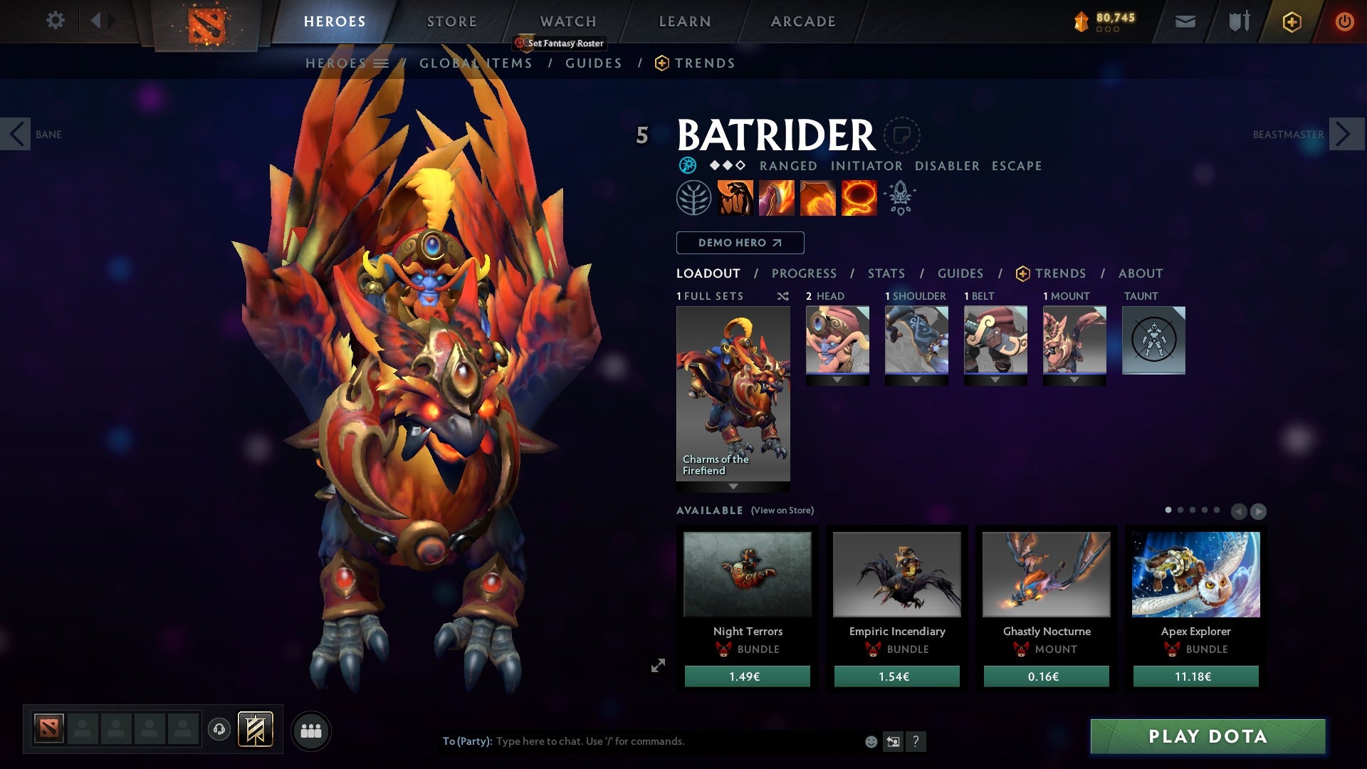 Ancient I | MMR: 3740 - Behavior: 9925