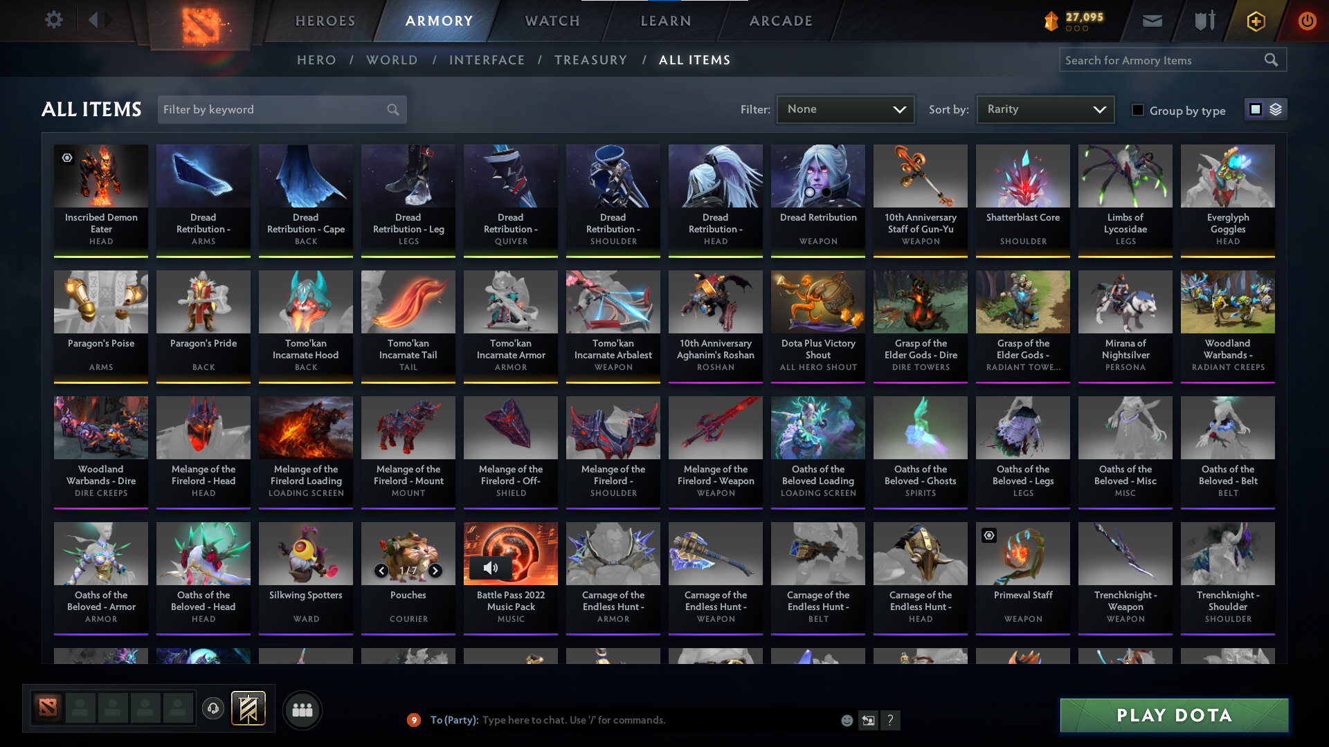 Archon II | MMR: 2376 - Behavior: 9905 - Communication: 9905