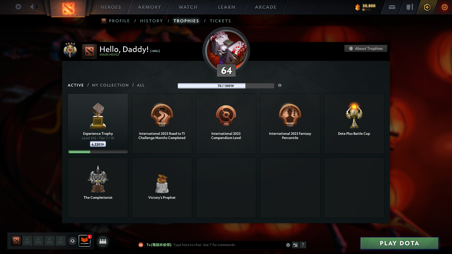 Legend IV | MMR: 3544 - Behavior: 10268 - Communication: 10268