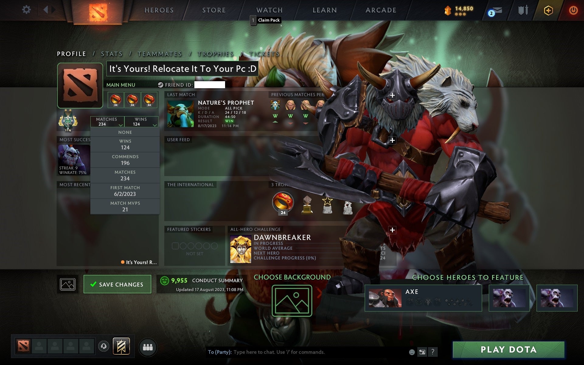 Archon II | MMR: 2481 - Behavior: 9955