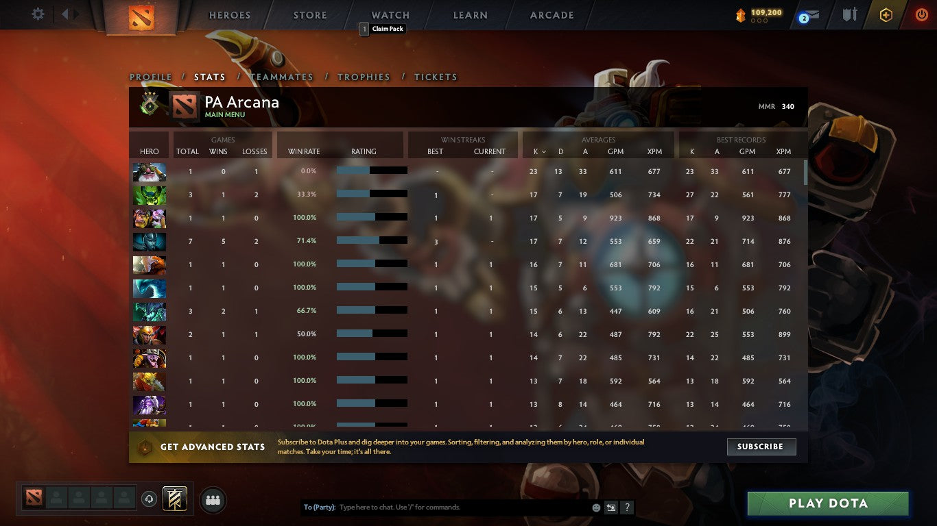 Herald III | MMR: 340 - Behavior: 10000